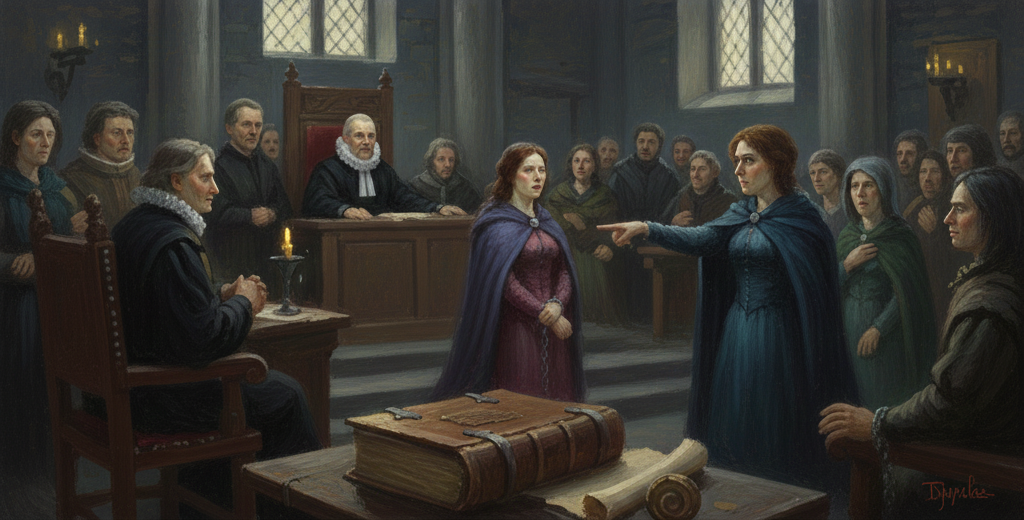 Network visualization of Lorraine witch trial relationships